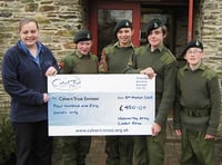 Holsworthy Cadets support Calvert Trust