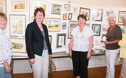 Hatherleigh held amateur watercolour exhibition ‘of professional standard’