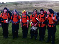 Team completes 35-mile challenge