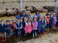 Fire station and farm visits for pre-school children