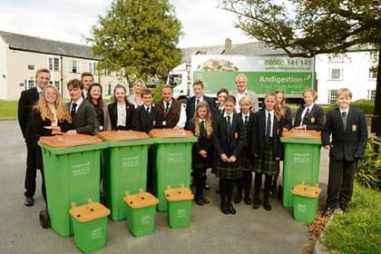 Shebbear College signs up to new waste scheme set up by Holsworthy-based Andigestion