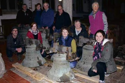 Sutcombe Church falls silent to allow bells to be restored