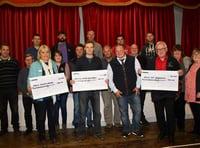 Ploughing members raise money for local charities