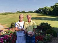 Barbara and Alan Abrams win DCVLGA Flitch Vase