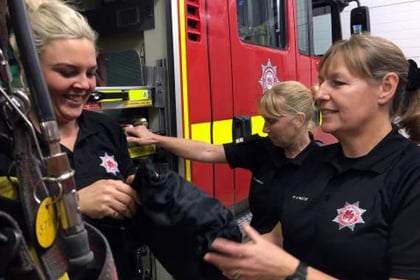 'Have a Go' at being a firefighter at Hatherleigh Fire Station