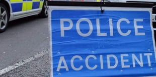 Three vehicle collision closes A38 stretch 