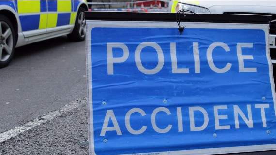 Three vehicle collision closes A38 stretch 