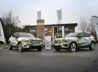 Test drive  a Volvo electric vehicle at the Eden Project