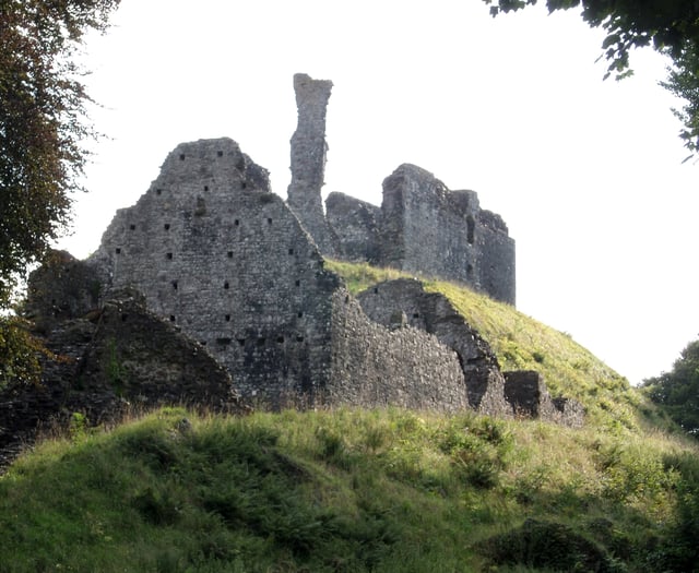 Discover the history of the wronged ghost haunting Okehampton Castle