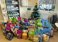 Pet food bank off to a good start