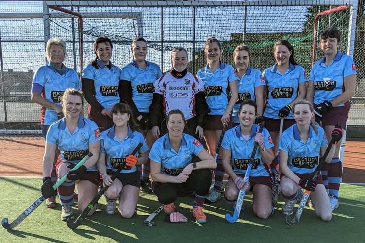 Bude Ladies, pictured before a recent home game, were unlucky to be beaten at league leaders Devonport Services on Sunday.