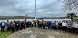 Minutes silence held one year on from Russian invasion of Ukraine