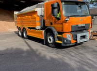 Plea to give gritting vehicles time and space 