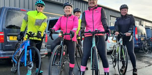 Cyclists on hunt in aid of hospice