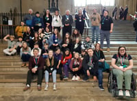 Cornwall Youth Council visit Parliament 