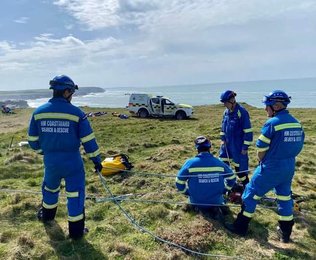 Coastguard Search and Rescue save two stranded at people