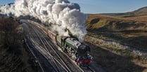 The exact times the Flying Scotsman will be going through Cornwall