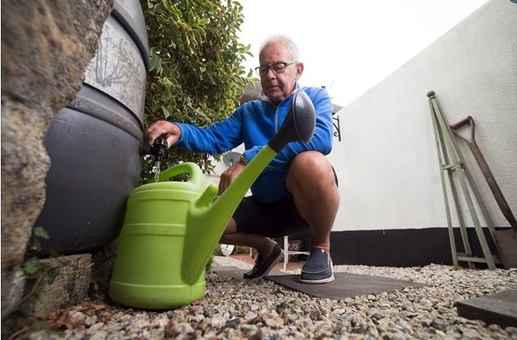 South West Water have been handing out free water-saving devices to help customers reduce their water usage