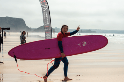 Double European glory for Cornish surfers