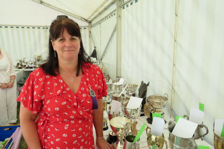 Okehampton Show secretary Alison  Heywood 