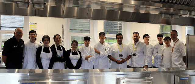 Launceston College cook up a storm with celebrity chef