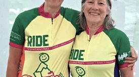 Birds on Bikes help raise over £8,000 for charity