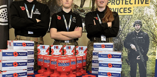 Duchy students lead Callington's Poppy Appeal