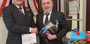 Bude RBL receive huge donation following Remembrance event