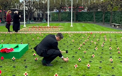 Remembering the fallen - Westminster Column 