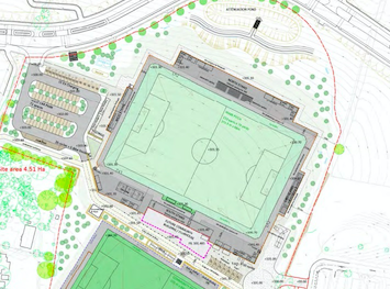 Plans submitted for 3,000 capacity stadium in Truro