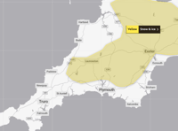 Met Office issues yellow weather warning for snow and ice