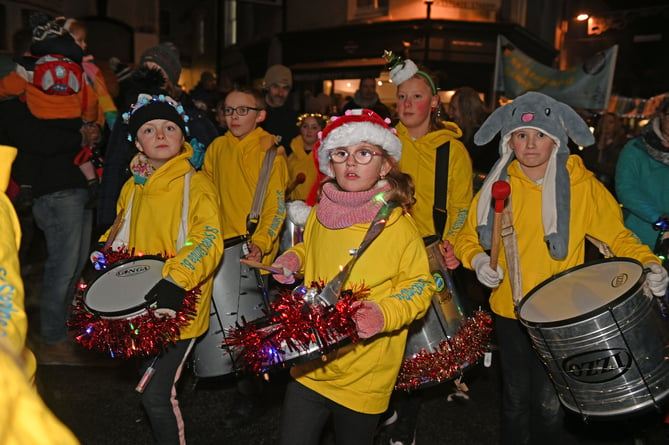 Members of the St Stephens Samba Band