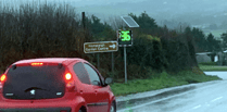 Parish hope new sign will slow down drivers 