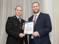 Teacher awarded for bravery 