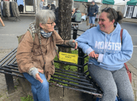 'Chatty benches' hope to reduce loneliness and isolation