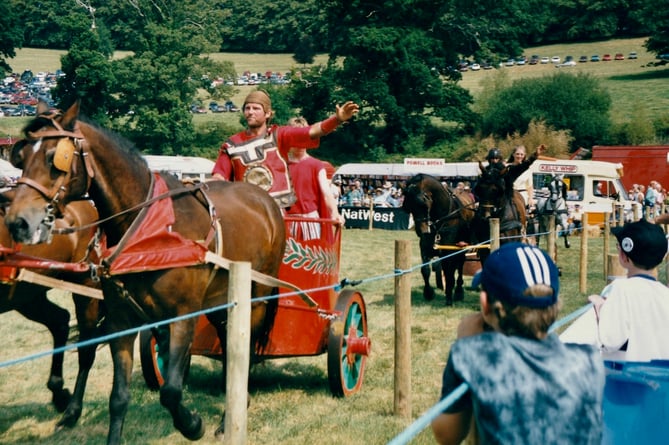 The Post is grateful to Rose Hitchings for supplying this amusing photograph which she says proves the "Romans came to Launceston!" Rose took this image on August 1, 1999 at the Werrington Agricultural Show. Do any of our readers recognise the 'Roman' or have any memories from this show they would like to share?