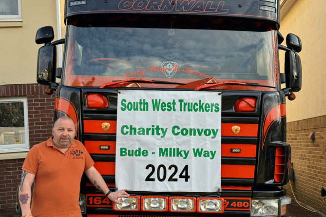 South West Truckers Bude Charity Convoy