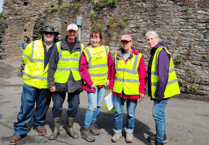 Launceston in Bloom help keep streets clean with bank holiday litter pick