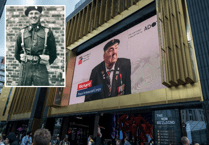 Callington D-Day veteran pictured on London billboards for 80th anniversary campaign