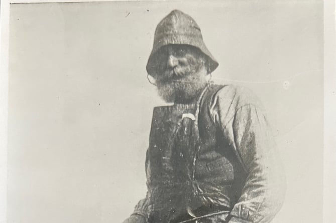 Probus member Kim’s great-grandfather, gold prospector Thomas Kinvig