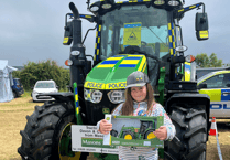 Devon and Cornwall Police reveal winning name for police tractor