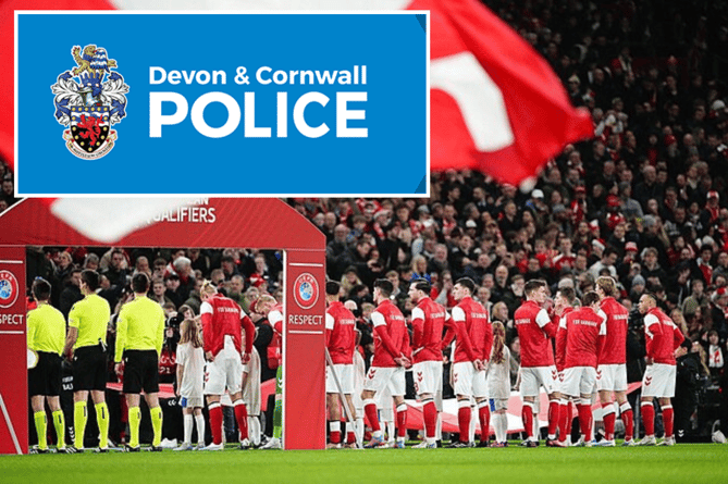Euro 2024's with Devon and Cornwall police Logo