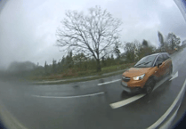 Footage released after driver sentenced for causing serious injury