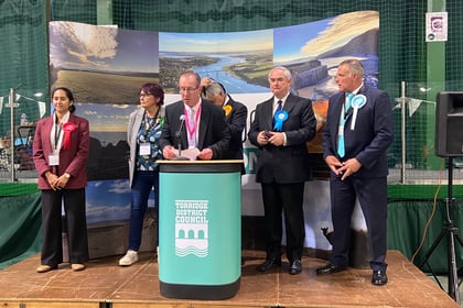Sir Geoffrey Cox retains Torridge and Tavistock seat for Conservatives
