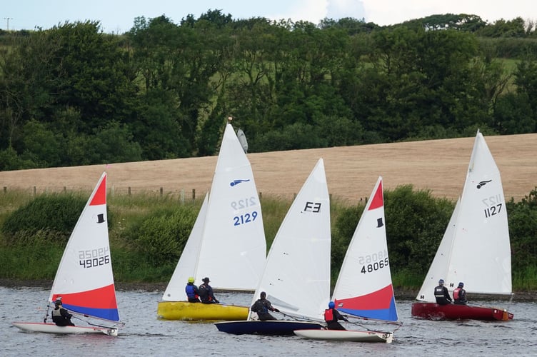 Upper Tamar Lake Sailing Club July 7.