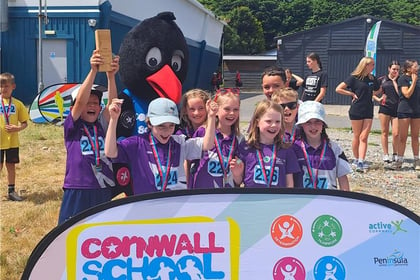 Thousands of children compete in the annual Cornwall School Games