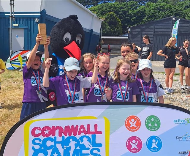 Thousands of children compete in the annual Cornwall School Games