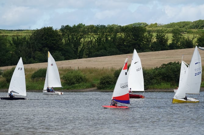 Upper Tamar Lake Sunday, July 21.