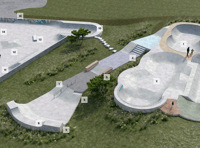 Final design for much-anticipated skatepark revealed