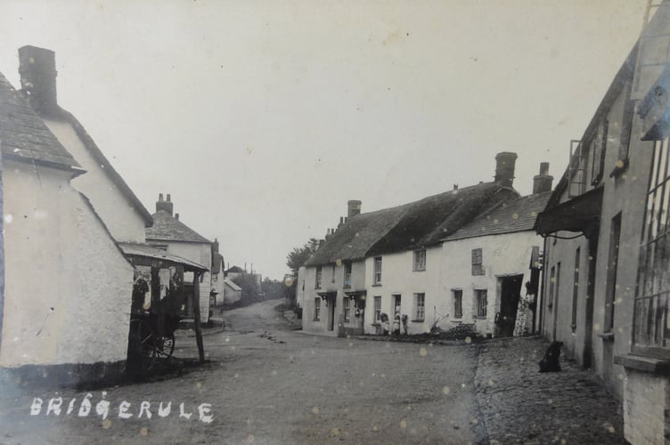 The Post is grateful to Rose Hitchings for supplying this postcard of Bridge Inn in Bridgerule which she recently added to her collection. She said: "Post card shows the Bridge Inn on the right with (nearest to us) what was a shop and is now a rented cottage. There are four front doors showing in the cottages further to the right but today they've been made into two homes - and the ironwork shows where our blacksmith lived and worked and is no longer there. The village shop is tucked behind the wagon being kept under a shelter - left of the photograph. The shop has long gone - but today we have a new shop situated by the village hall. Cobbled pavement and a sign of some thatch - how times have changed. Thought to be taken about 1910."